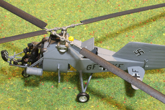 ドイツ空軍 フレットナー Fl 282「コリブリ」